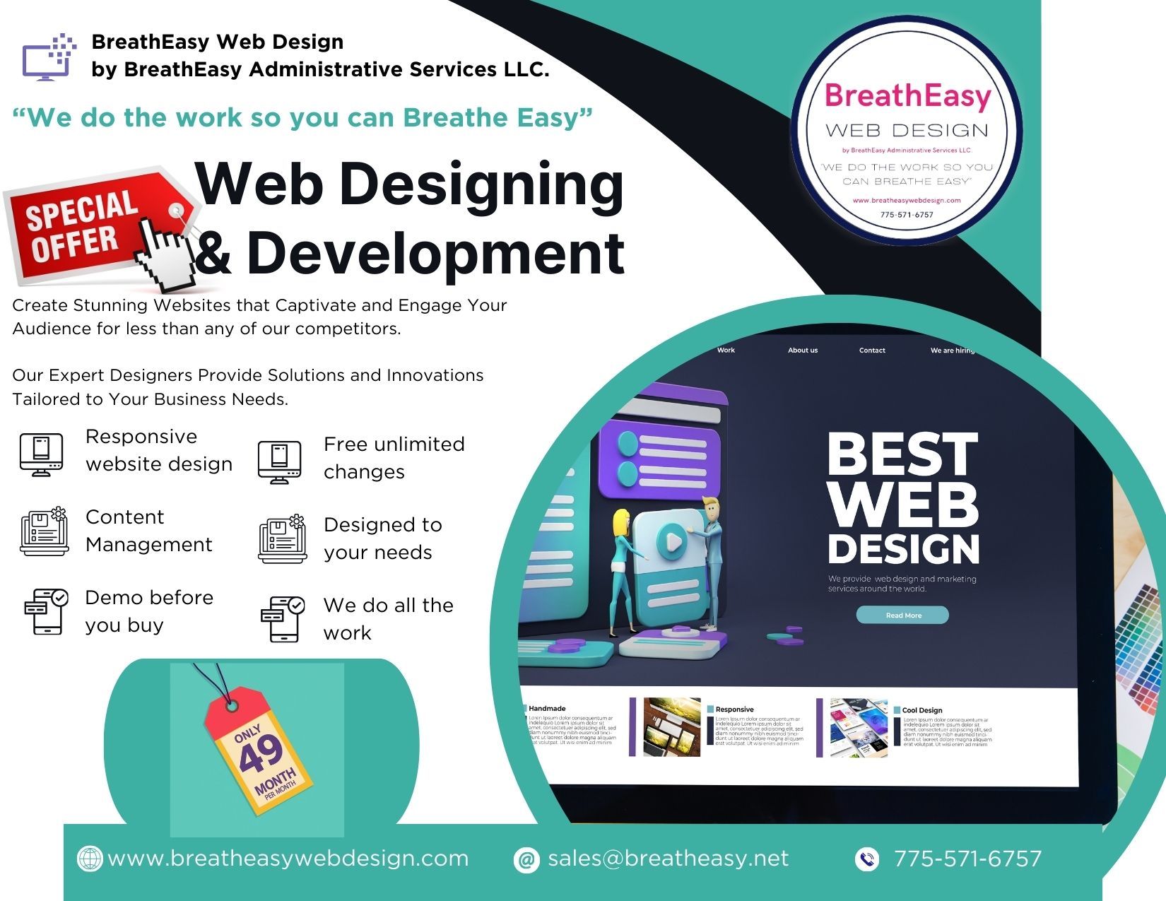 BreathEasy Web Design